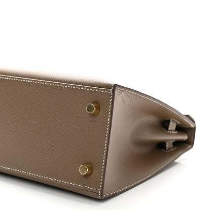 Hermes Epsom Kelly Sellier 25 Etoupe 10 of 10