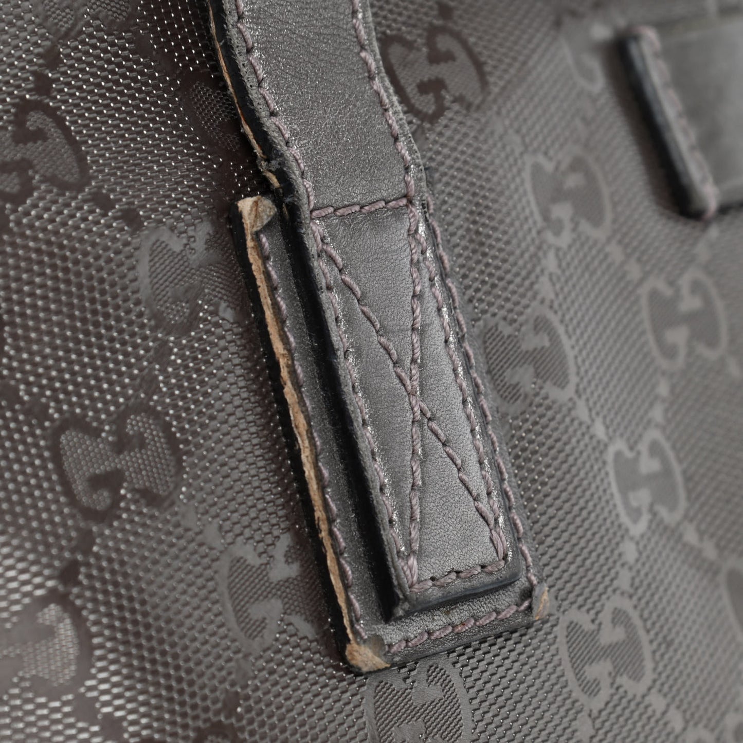Imprime Monogram Small Joy Tote Pewter