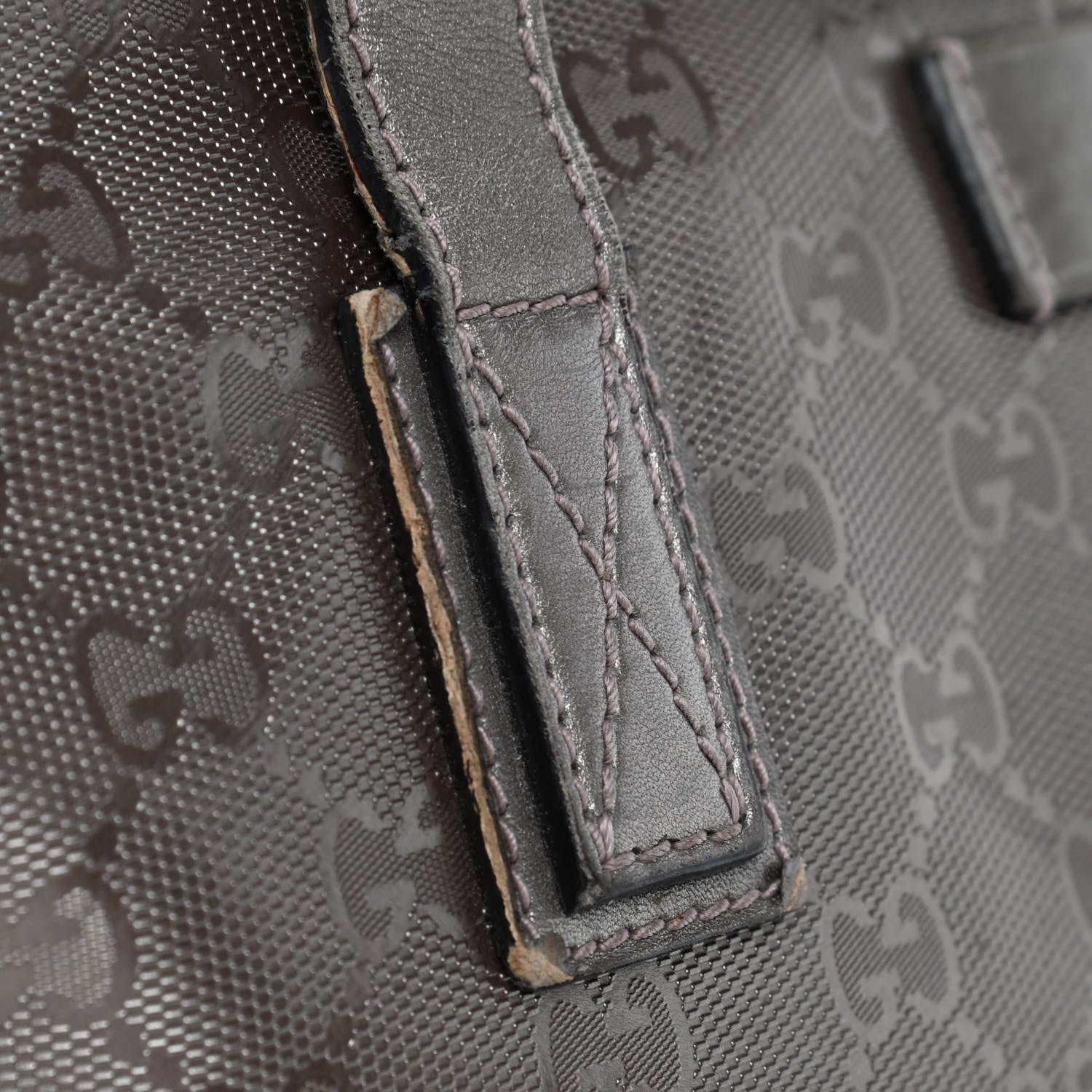 Gucci Imprime Monogram Small Joy Tote Pewter 5 of 6
