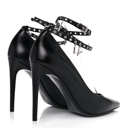 Louis Vuitton Calfskin Call Back Pumps 40 Black 4 of 12