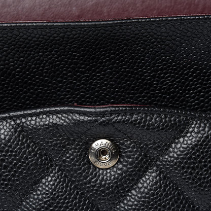Chanel Caviar Quilted Maxi Double Flap Black 9 of 12