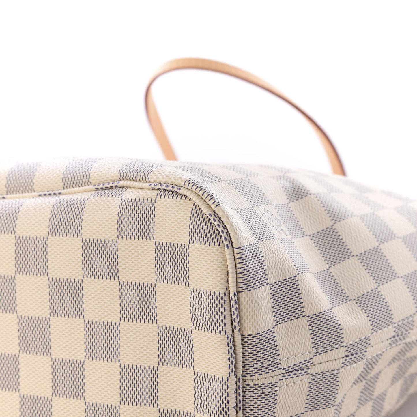 Damier Azur Neo Neverfull MM Rose Ballerine