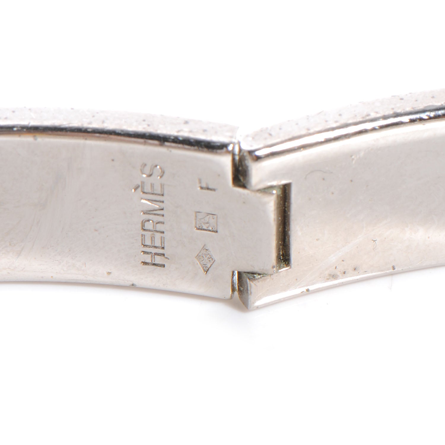 Hermes Enamel Printed Narrow Millefiori Bracelet 62 Green 3 of 5