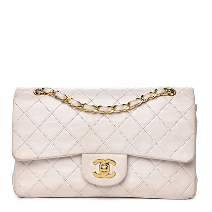 Chanel Lambskin Quilted Small Double Flap White 1 of 21