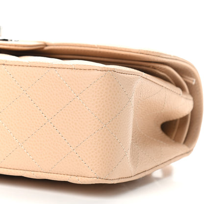 Chanel Caviar Quilted Small Double Flap Beige 9 of 9