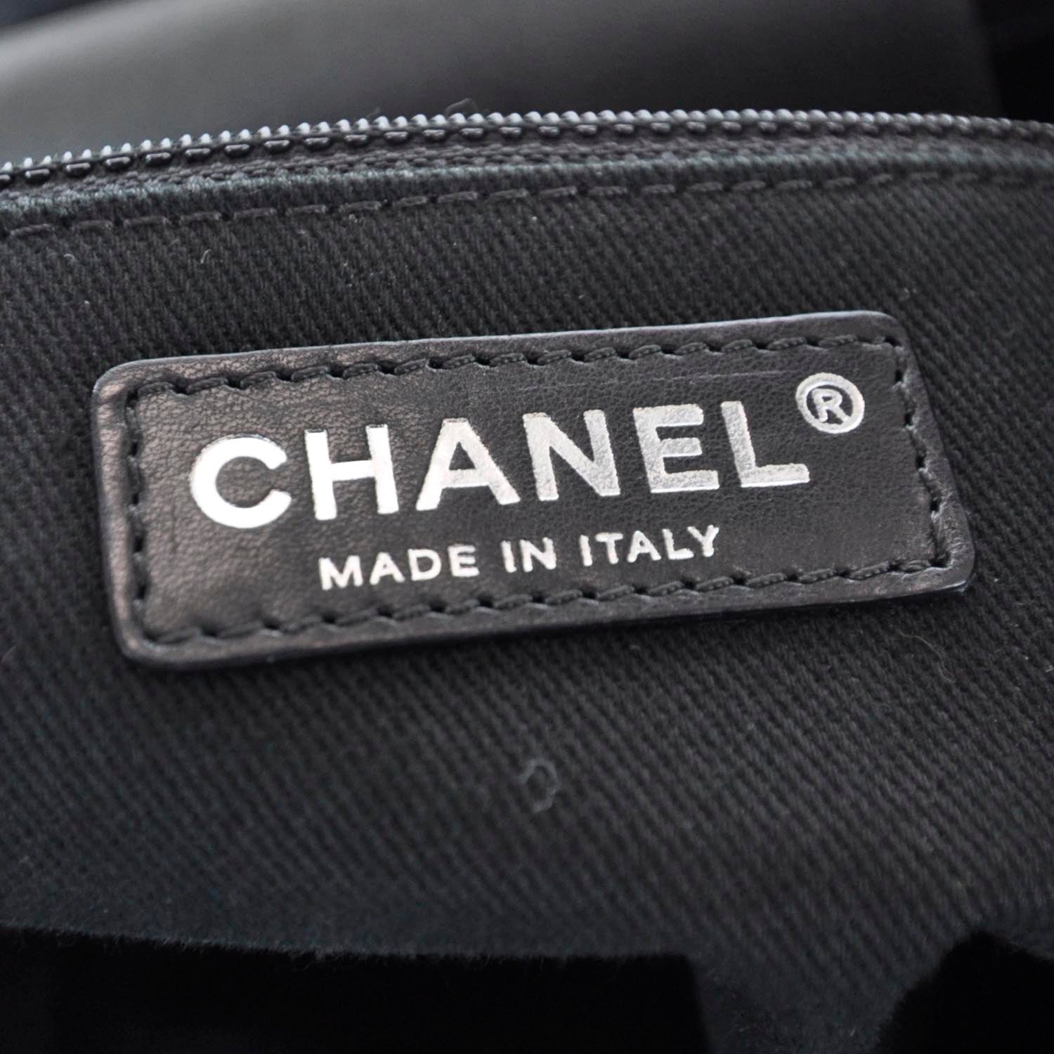Chanel Leather Sloane Square Tote Gray 9 of 11