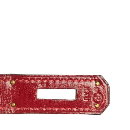 Hermes Box Kelly Sellier 28 Rouge H 7 of 18