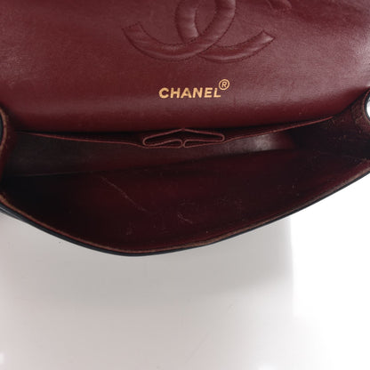 Chanel Lambskin Quilted Medium Double Flap Navy 6 of 13