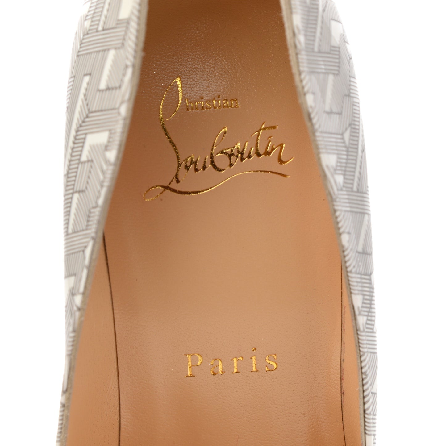 Patent Pigalle Follies 100 Pumps 35.5 White Silver