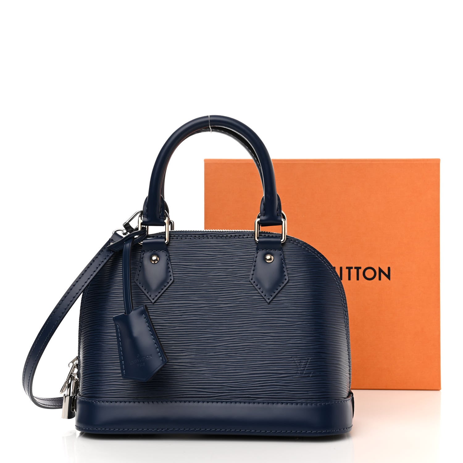 Louis Vuitton Epi Alma BB Indigo 10 of 10
