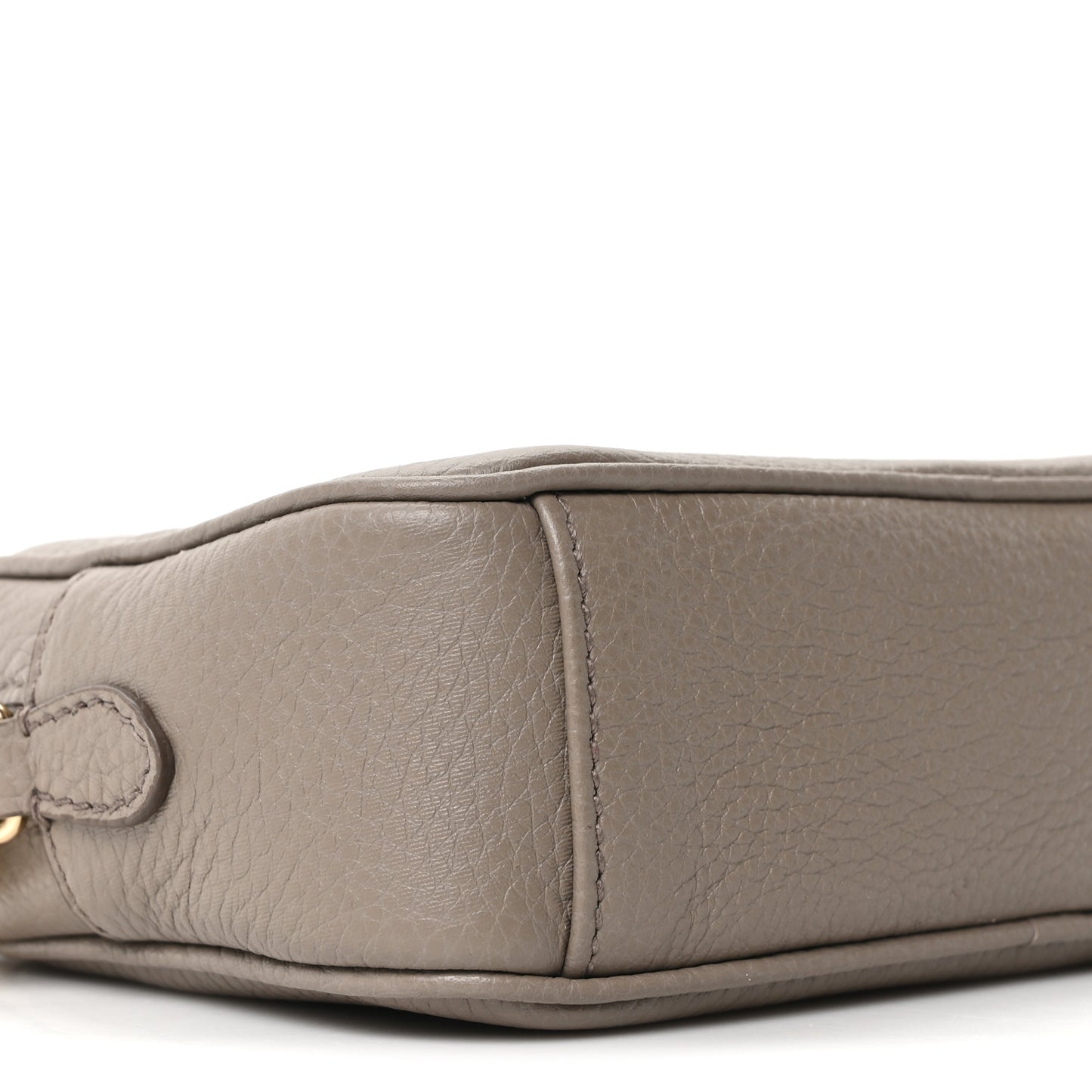 Vitello Daino Mini Crossbody Bag Argilla