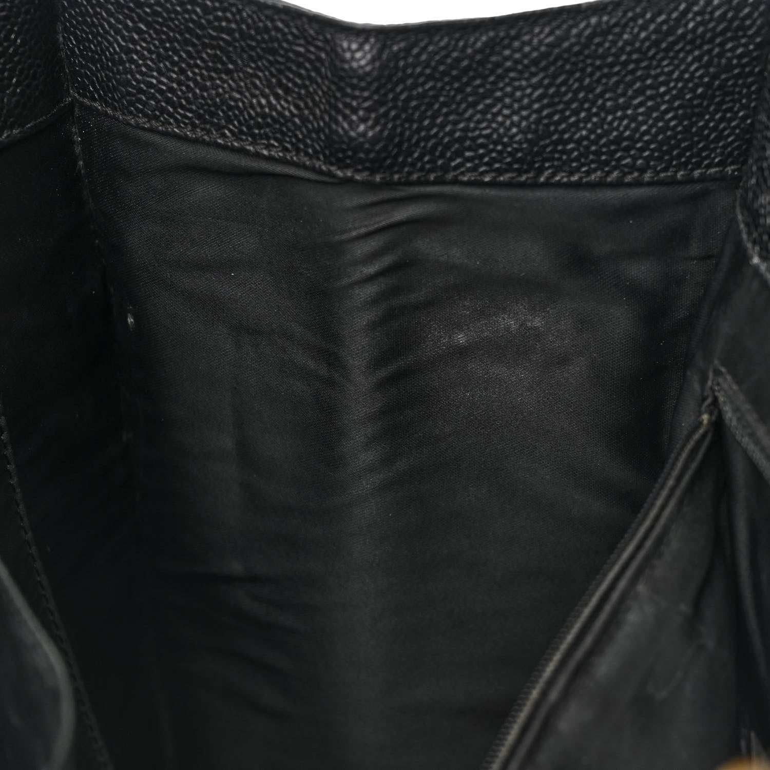 Chanel Caviar CC Shopper Tote Black 15 of 20