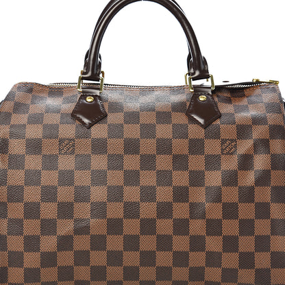Louis Vuitton Damier Ebene Speedy 30 14 of 15