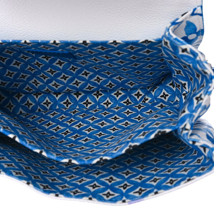 Louis Vuitton Monogram Giant By The Pool Pochette Metis MM Blue 5 of 8