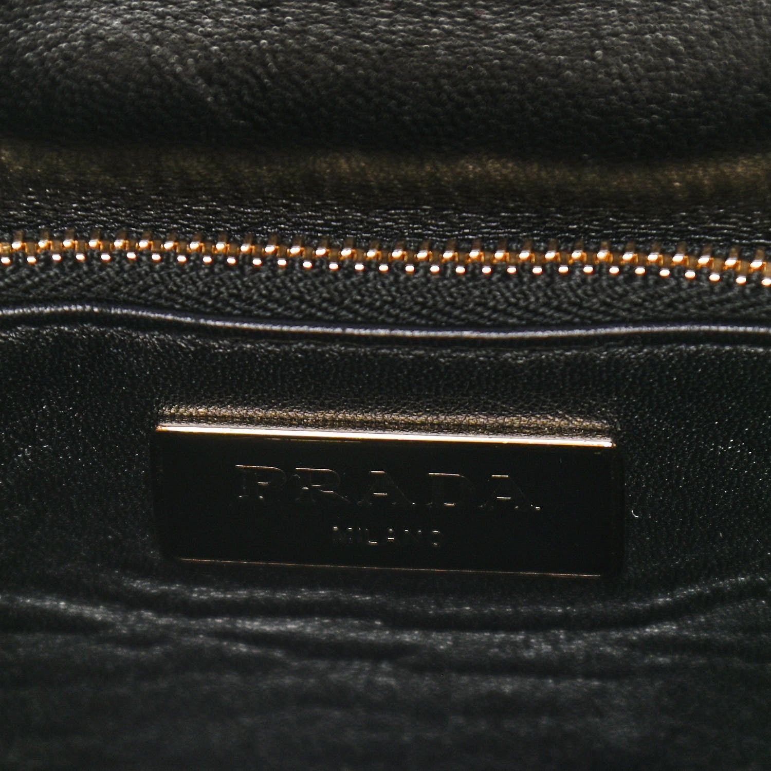 Prada Nappa Re-Nylon Triangle Quilted Patchwork System Flap Shoulder Bag Black 7 of 14