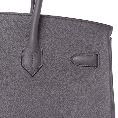 Hermes Togo Birkin 35 Etain 23 of 29