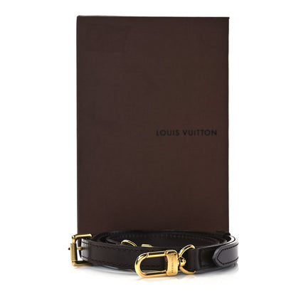 Louis Vuitton Calfskin 16mm Adjustable Shoulder Strap Brown 4 of 4