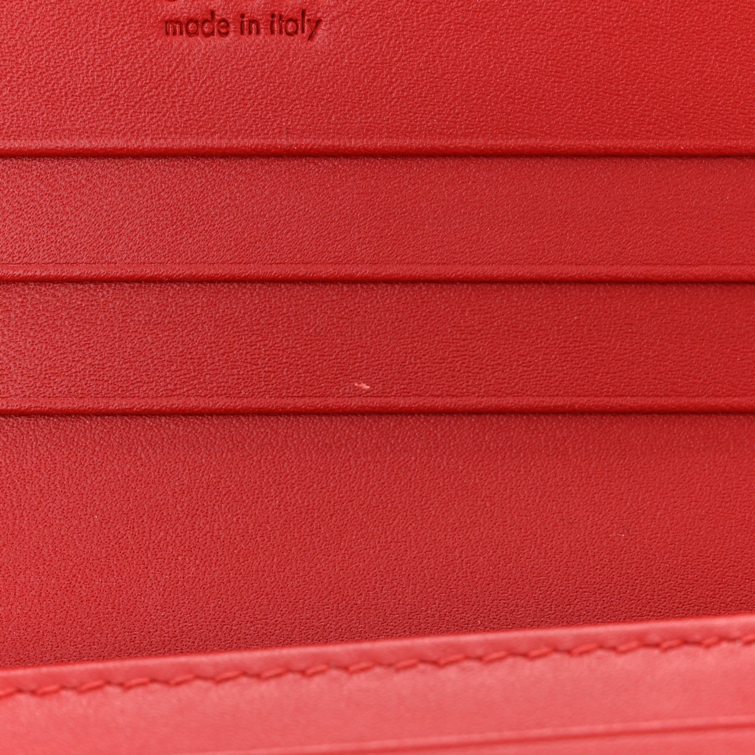 Gucci GG Supreme Monogram Cherry Embellished Card Case Wallet Hibiscus Red 9 of 9
