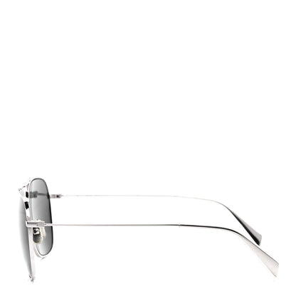 Celine Aviator Sunglasses CL40063U Silver 3 of 8