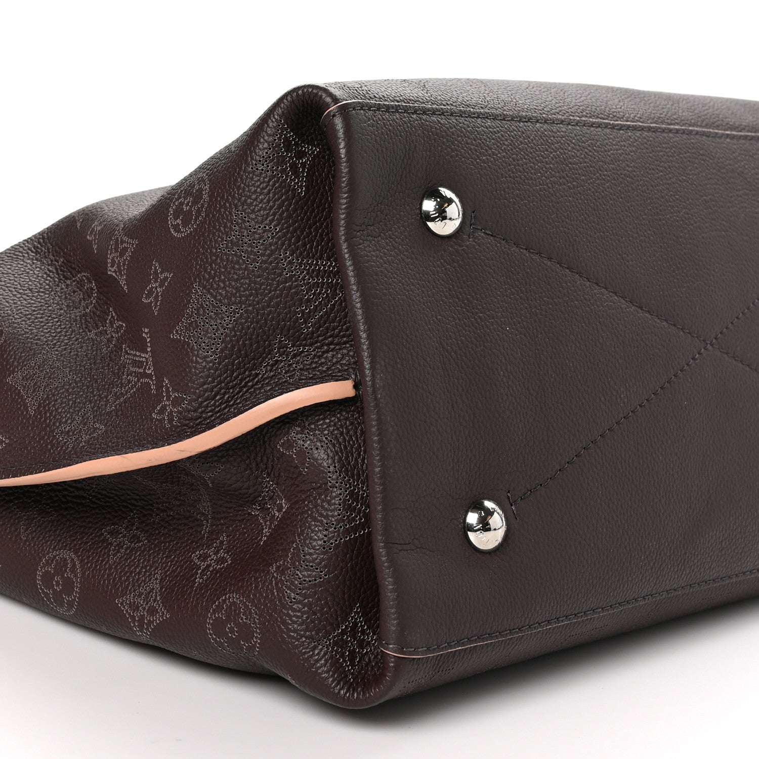 Louis Vuitton Mahina Carmel Hobo Chocolate 8 of 9