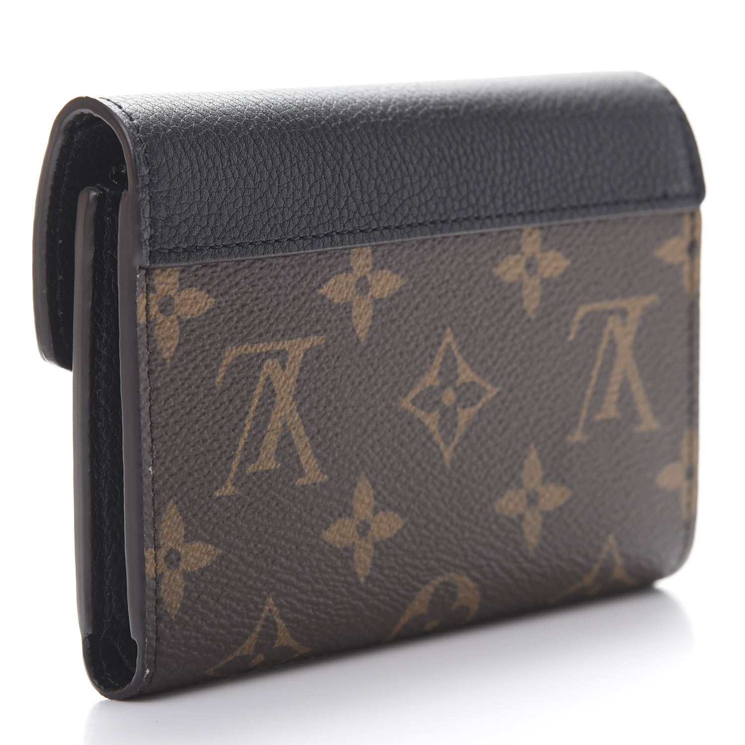 Louis Vuitton Monogram Pallas Compact Wallet NM Black 3 of 8