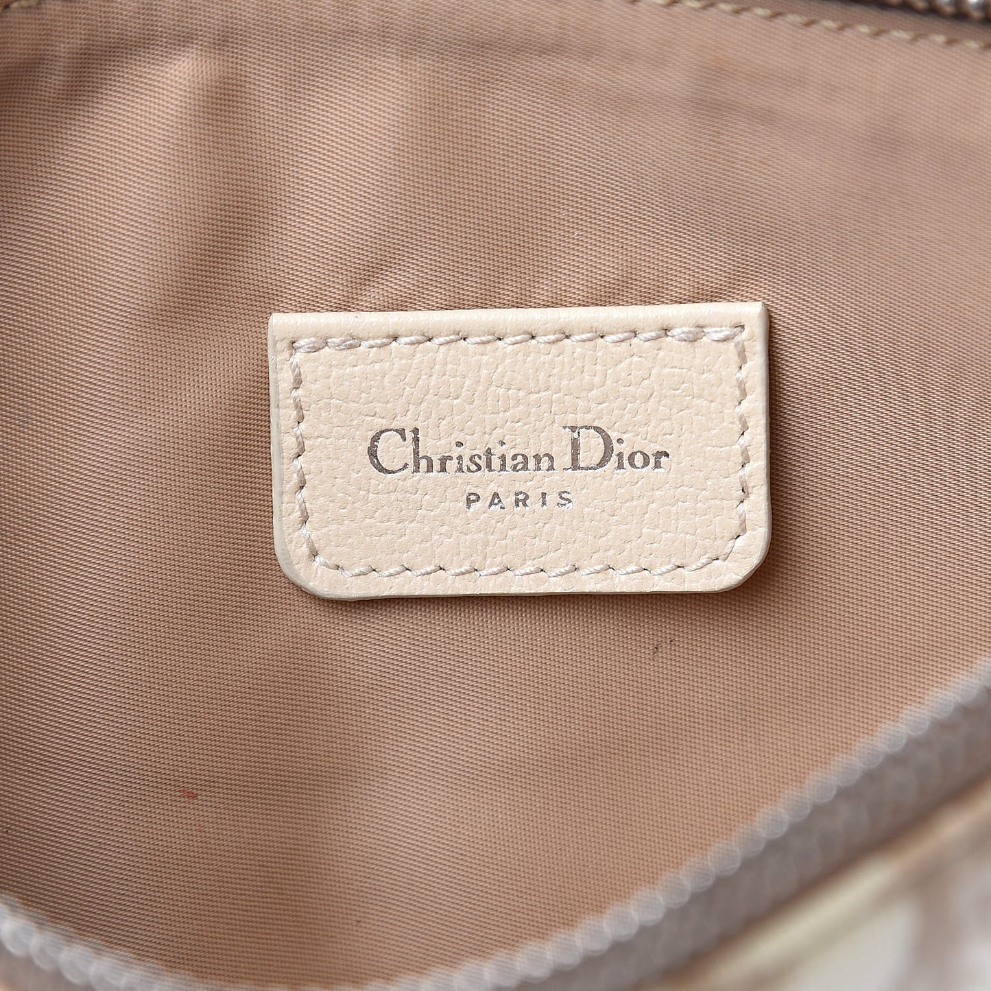 Monogram Vintage Flowers Mini Saddle Bag Beige