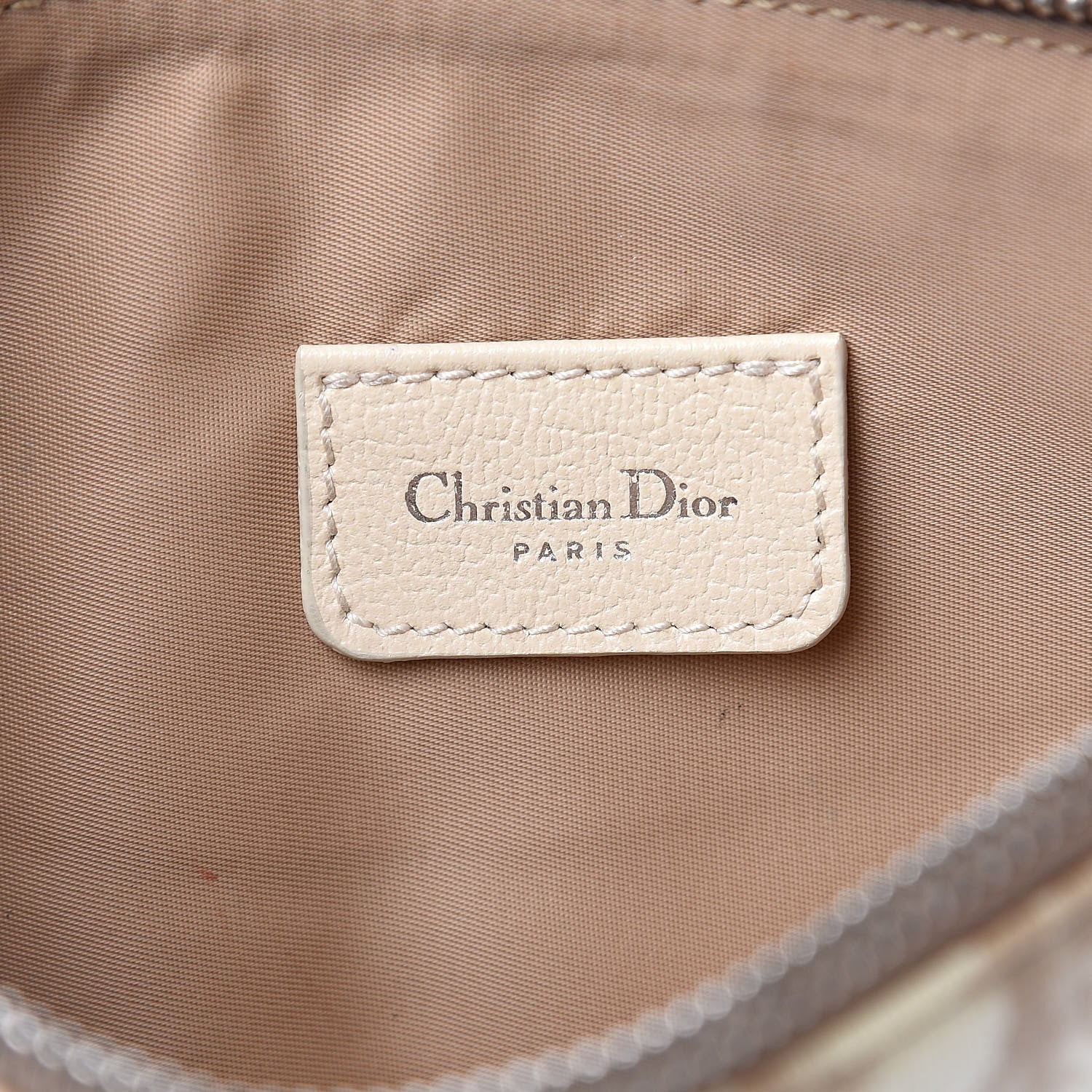 Christian Dior Monogram Vintage Flowers Mini Saddle Bag Beige 6 of 14