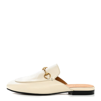 Gucci Malaga Kid Womens Princetown Slippers 38 Mystic White 1 of 9