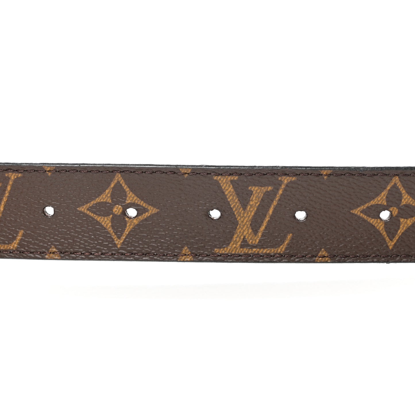 Calfskin Monogram 30mm LV Initiales Reversible Belt 90 36 Black