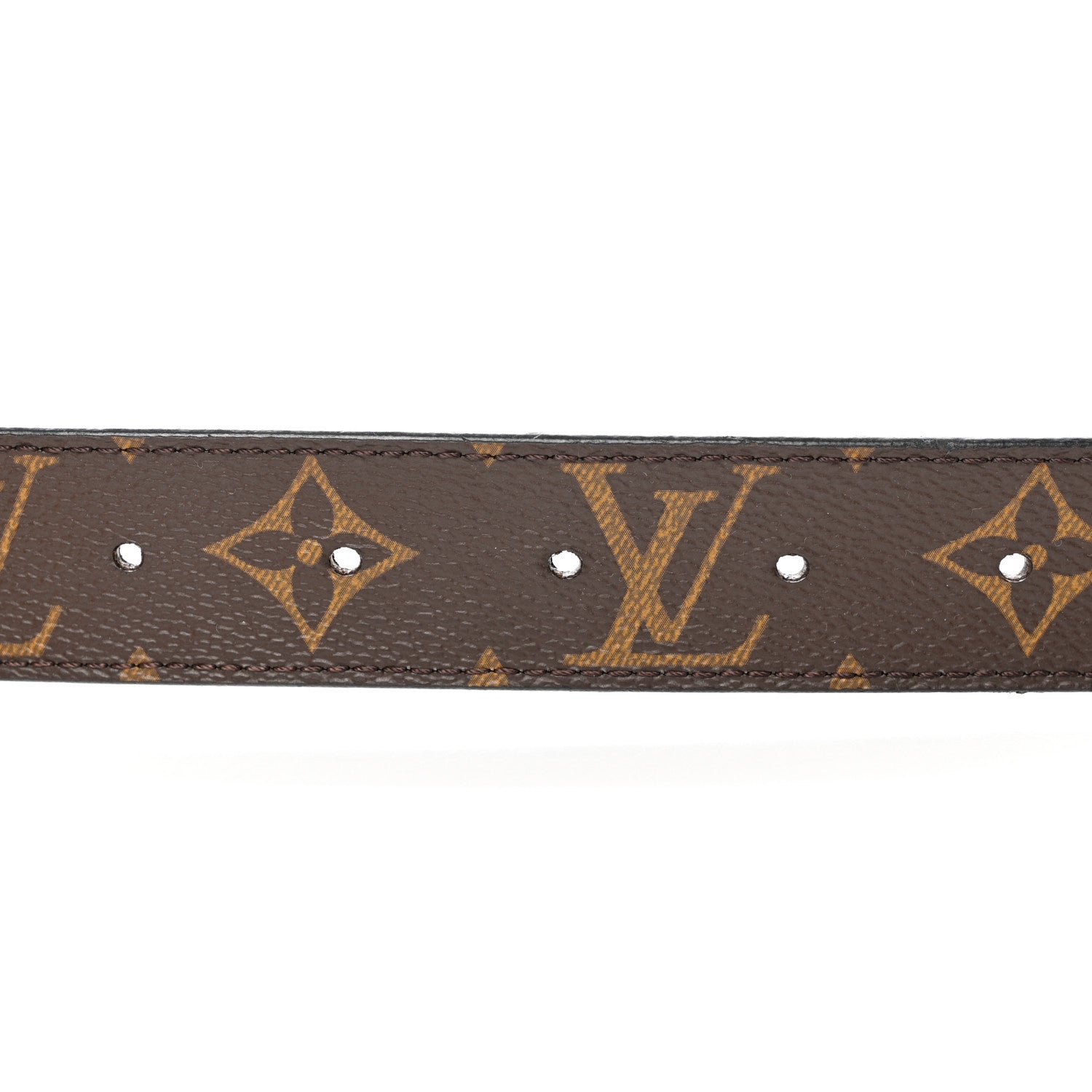 Louis Vuitton Calfskin Monogram 30mm LV Initiales Reversible Belt 90 36 Black 5 of 5