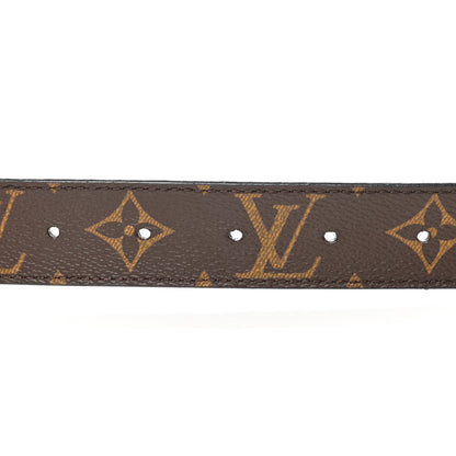 Louis Vuitton Calfskin Monogram 30mm LV Initiales Reversible Belt 90 36 Black 5 of 5