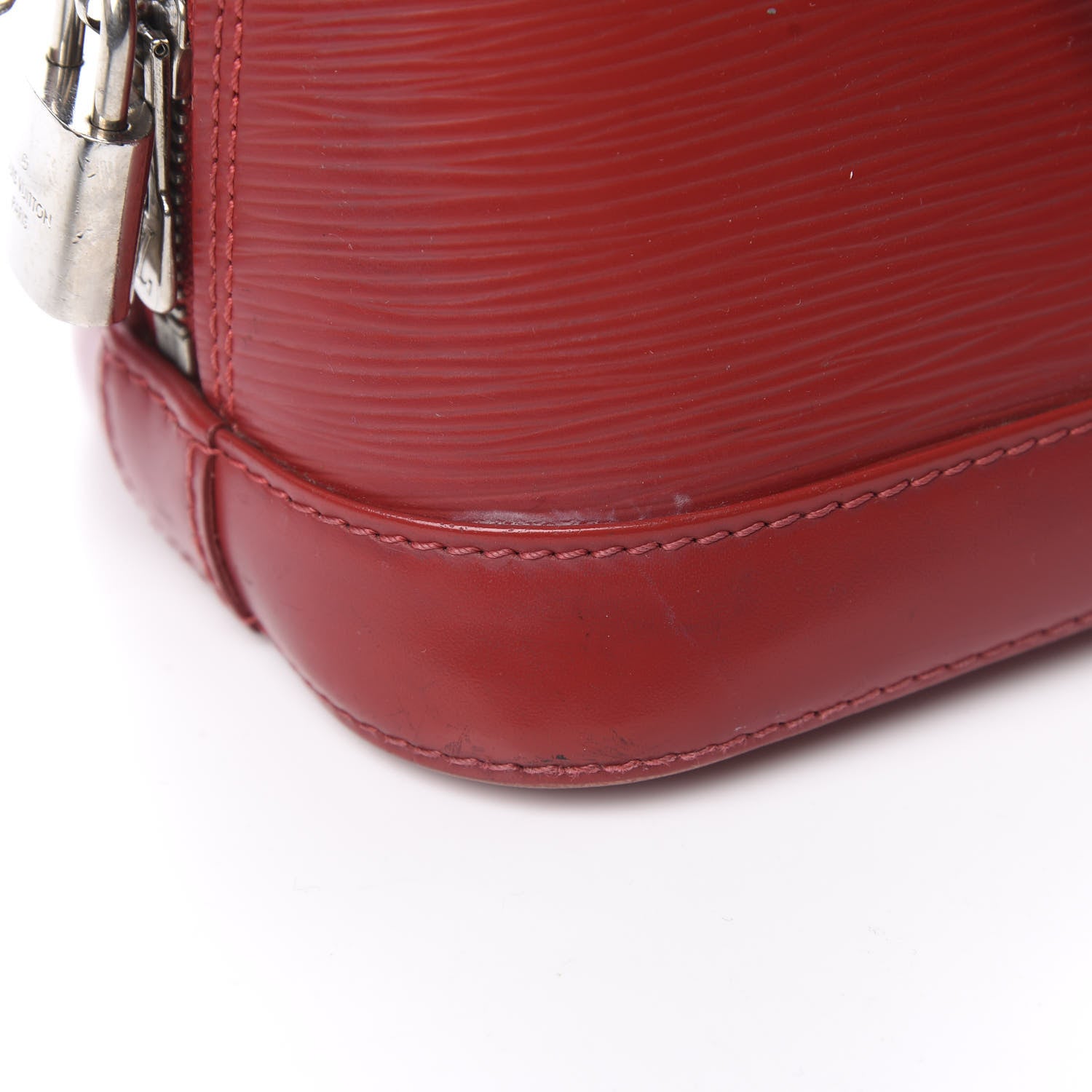 Louis Vuitton Epi Alma BB Carmine 18 of 26