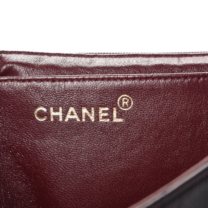 Chanel Lambskin Quilted Jumbo Single Flap Black 6 of 9