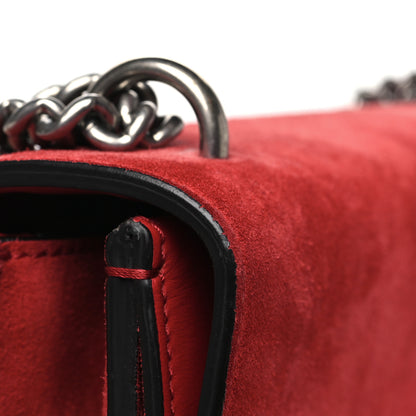 Gucci Suede Vitello Velvet Medium Dionysus Shoulder Bag Vulcanic Red 11 of 11