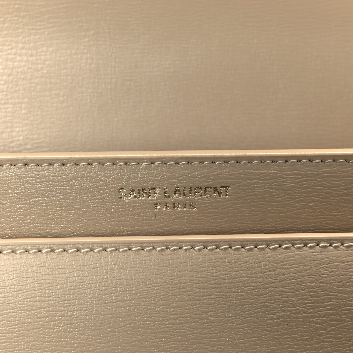 Smooth Calfskin Medium Monogram Sunset Satchel Satchel Avorio