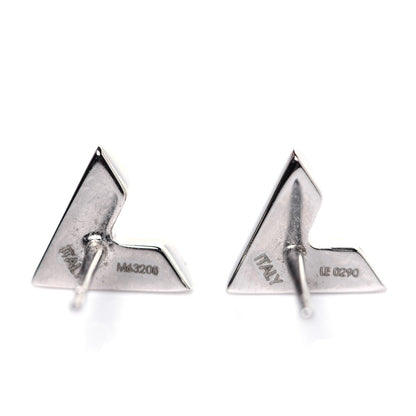 Louis Vuitton Essential V Stud Earrings Silver 3 of 6