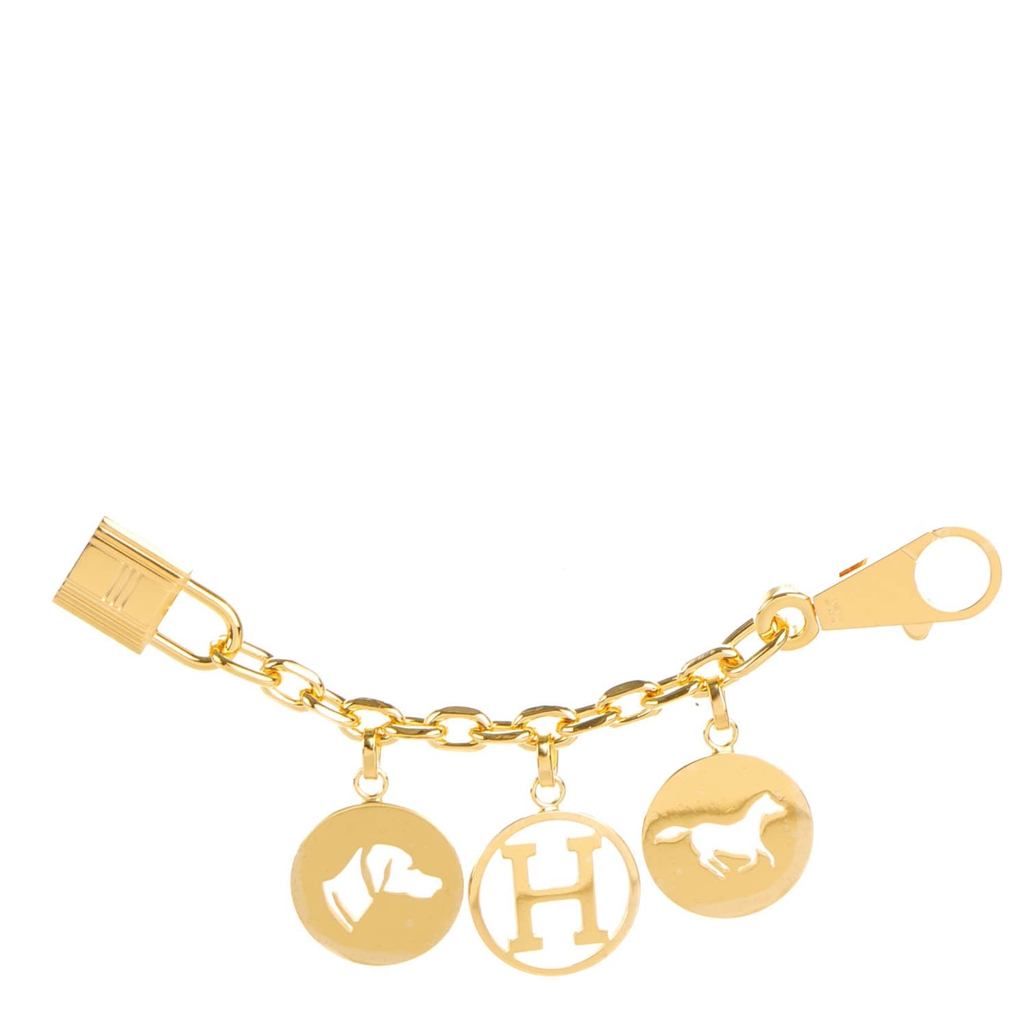 Hermes Breloque Bag Charm Gold 1 of 5