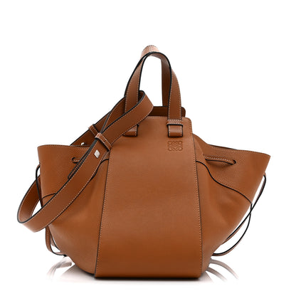Loewe Grained Calfskin Small Hammock Shoulder Bag Tan 1 of 10