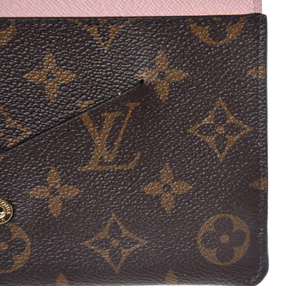 Louis Vuitton Monogram Jeanne Wallet Rose Ballerine 15 of 36