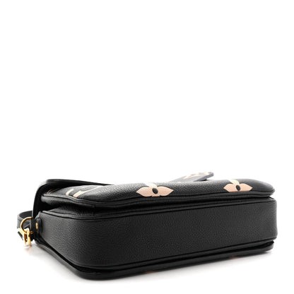 Louis Vuitton Empreinte Monogram Giant Pochette Metis Black Beige 4 of 11