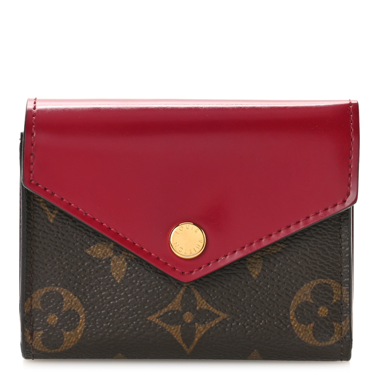 Louis Vuitton Monogram Zoe Wallet Fuchsia 1 of 8