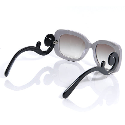 Prada SPR 27O Sunglasses Black Grey 3 of 6