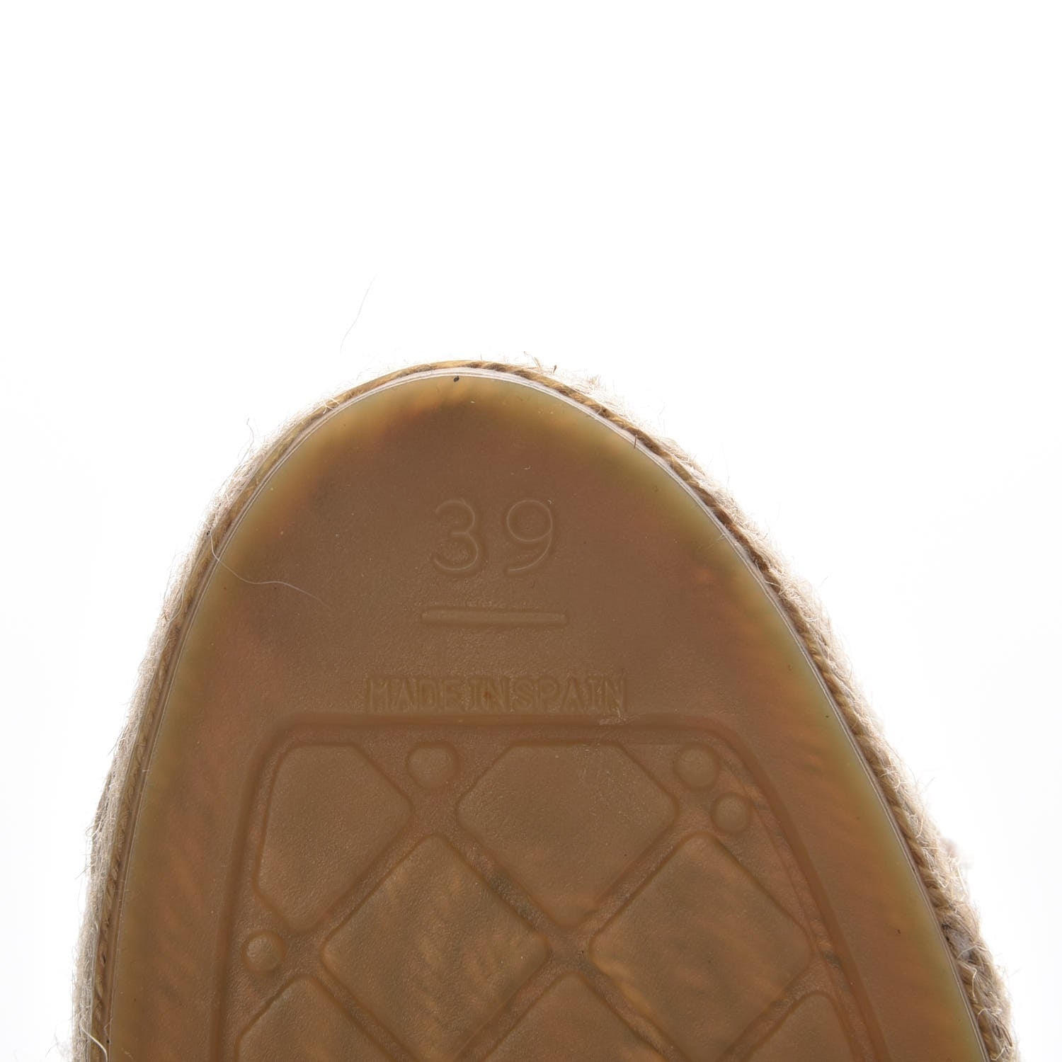 Chanel Lambskin CC Espadrilles 39 Yellow 6 of 11