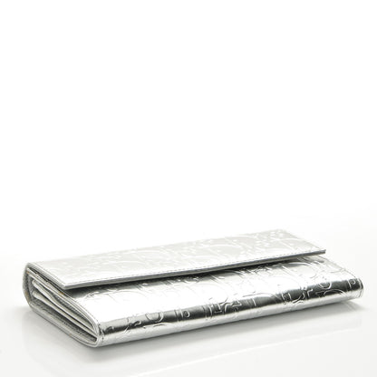 Christian Dior Patent Ultimate Wallet Argent 4 of 7