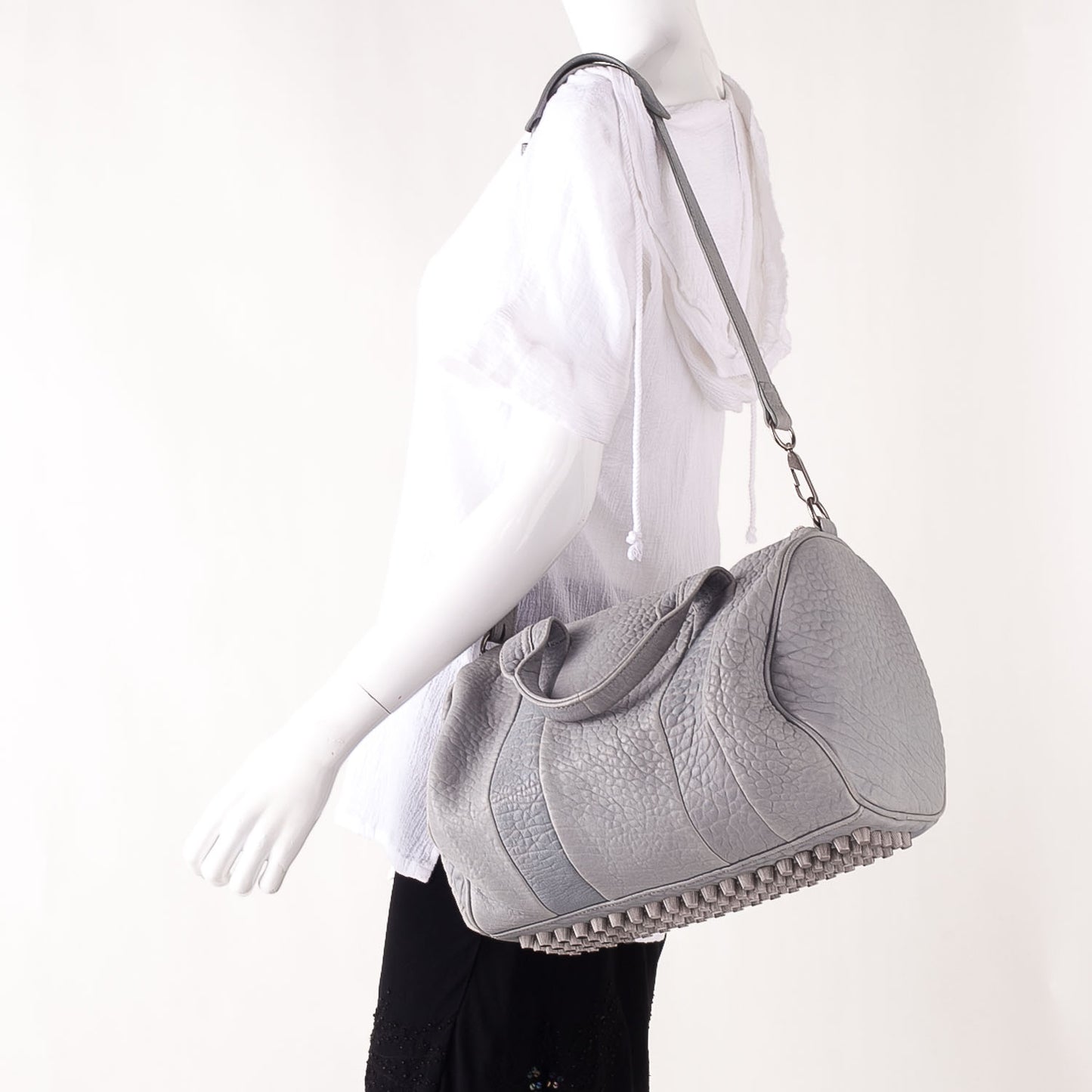 Leather Rocco Grey