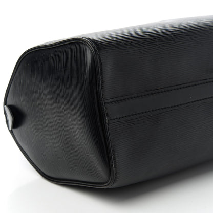 Louis Vuitton Epi Speedy 25 Black 6 of 12