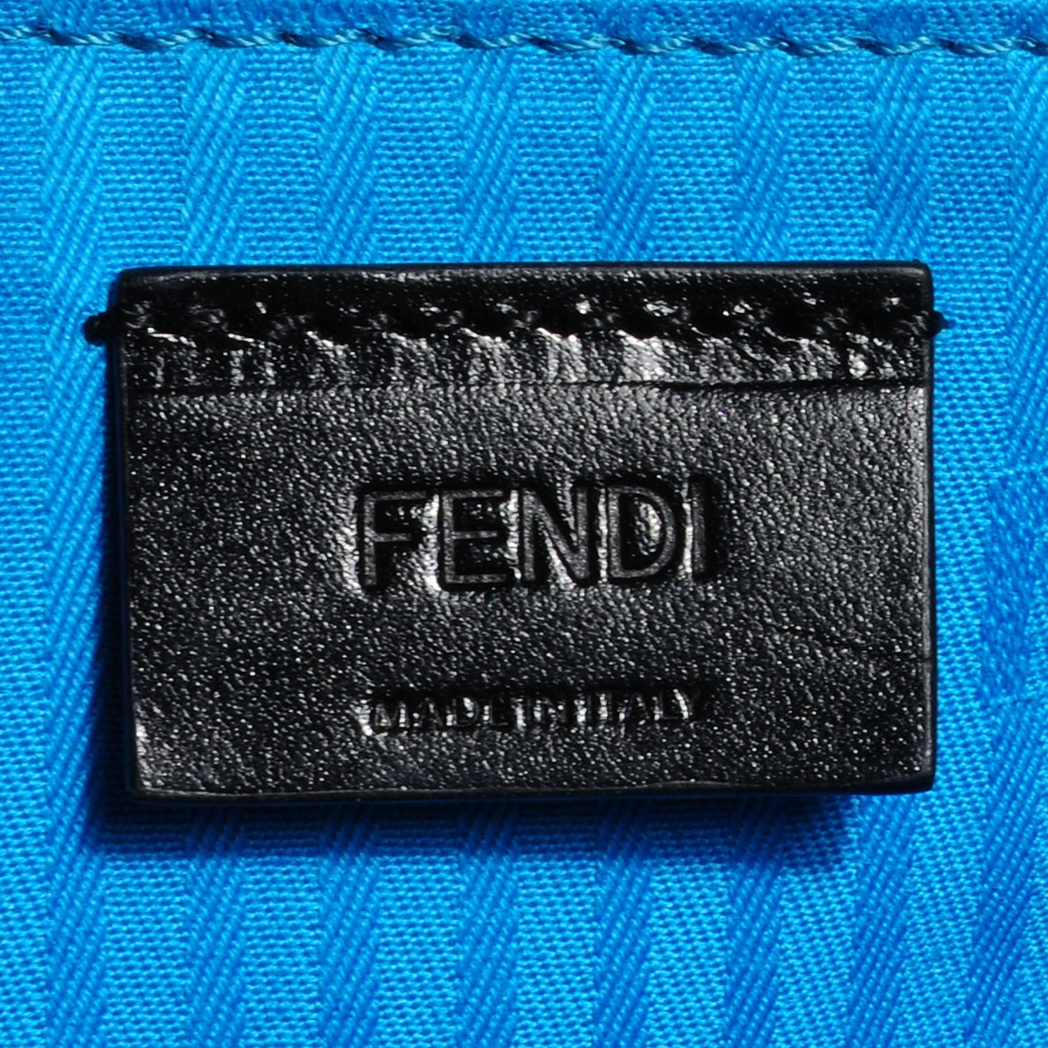 Fendi Vitello Flamingo Enamel Fendista Pouchette Crossbody Maldives 6 of 9