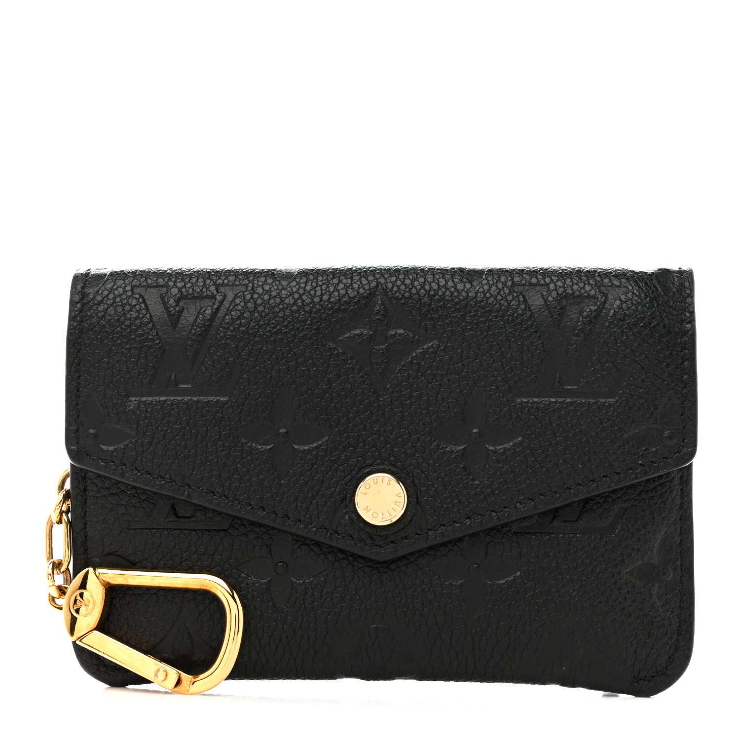 Louis Vuitton Empreinte Key Pouch Black 1 of 9
