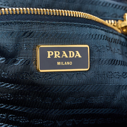 Prada Tessuto Nylon Saffiano Vela Backpack Bleu 7 of 12
