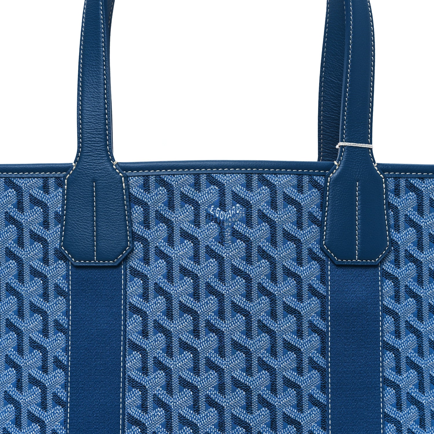 Goyard Goyardine Villette MM Tote Ocean Blue 7 of 9
